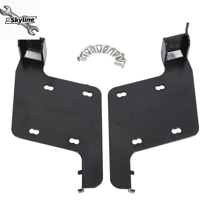 Double Radio Fascia for 2008-2017 Panel Dash Mount Installation Trim Kit Face Black Frame GPS