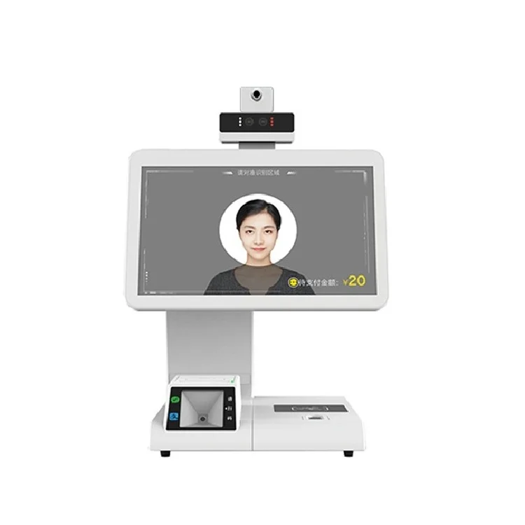 OEM ODM 13.3 جهاز التحكم في الوصول البيومتري الذي يعمل باللمس لإدارة الزوار كشك فحص درجة الحرارة والتحكم في الوصول إلى رمز الاستجابة السريعة #3