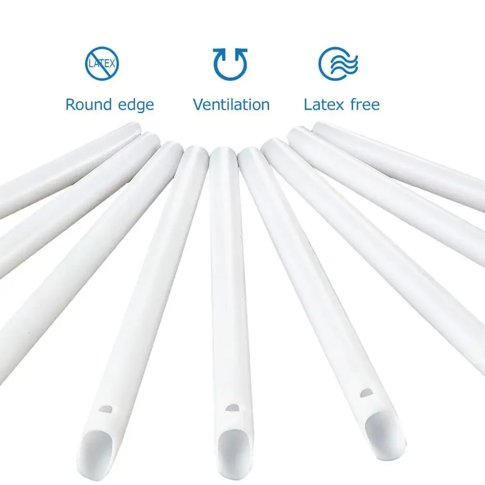 

100pcs/bag HVE High Volume Suction Vented Dental Evacuation Tips Disposable