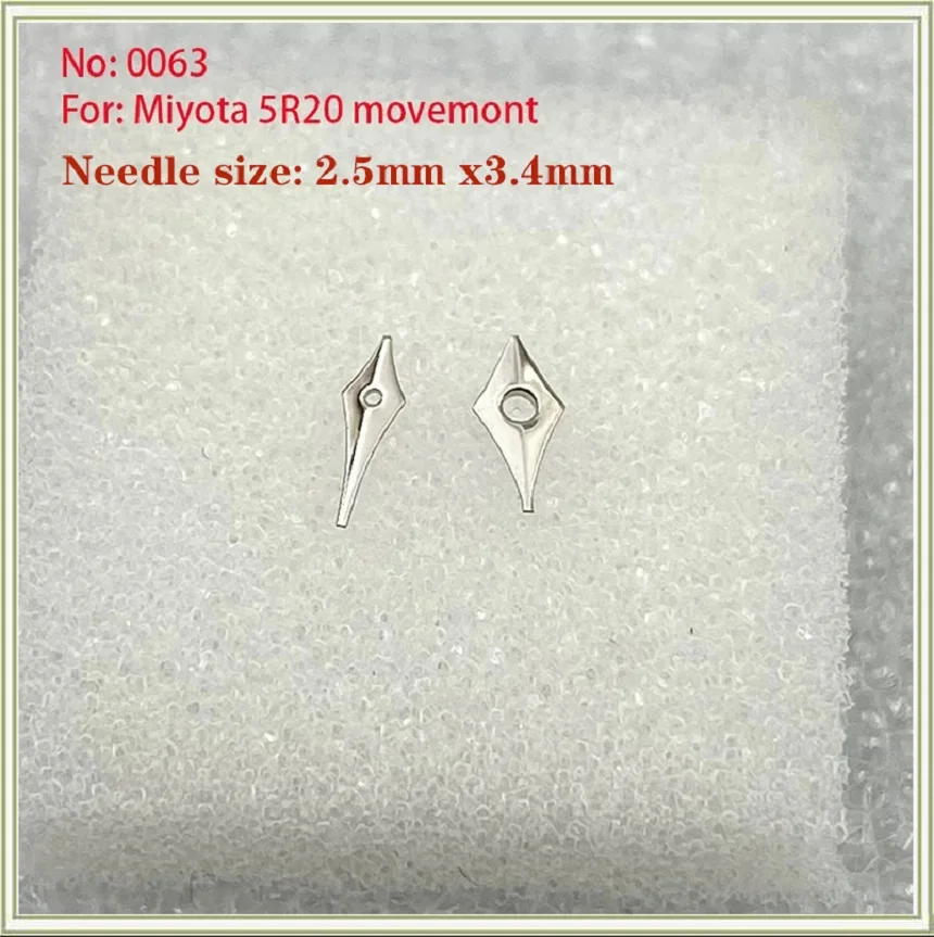 Jialan-男性と女性のための時計アクセサリー,ハンドストラップ,2つの針063