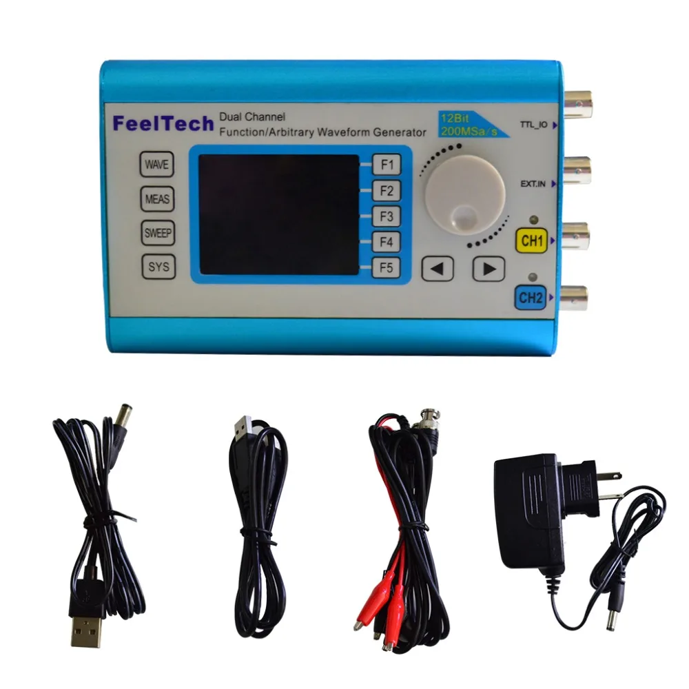 FY2300 12MHz 20MHz DDS Function Signal Generator Arbitrary Waveform Dual Channel Sine Wave Spooky2 XM Generator Main Device