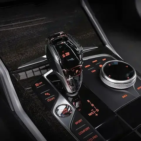 3 피스 세트 크리스탈 기어 시프트 노브 레버 스틱 핸들 BMW 3 5 6 7 시리즈 x3 x5 x6 f30 g15 f01 g20 g05 g21 g28 g30 g31 g38