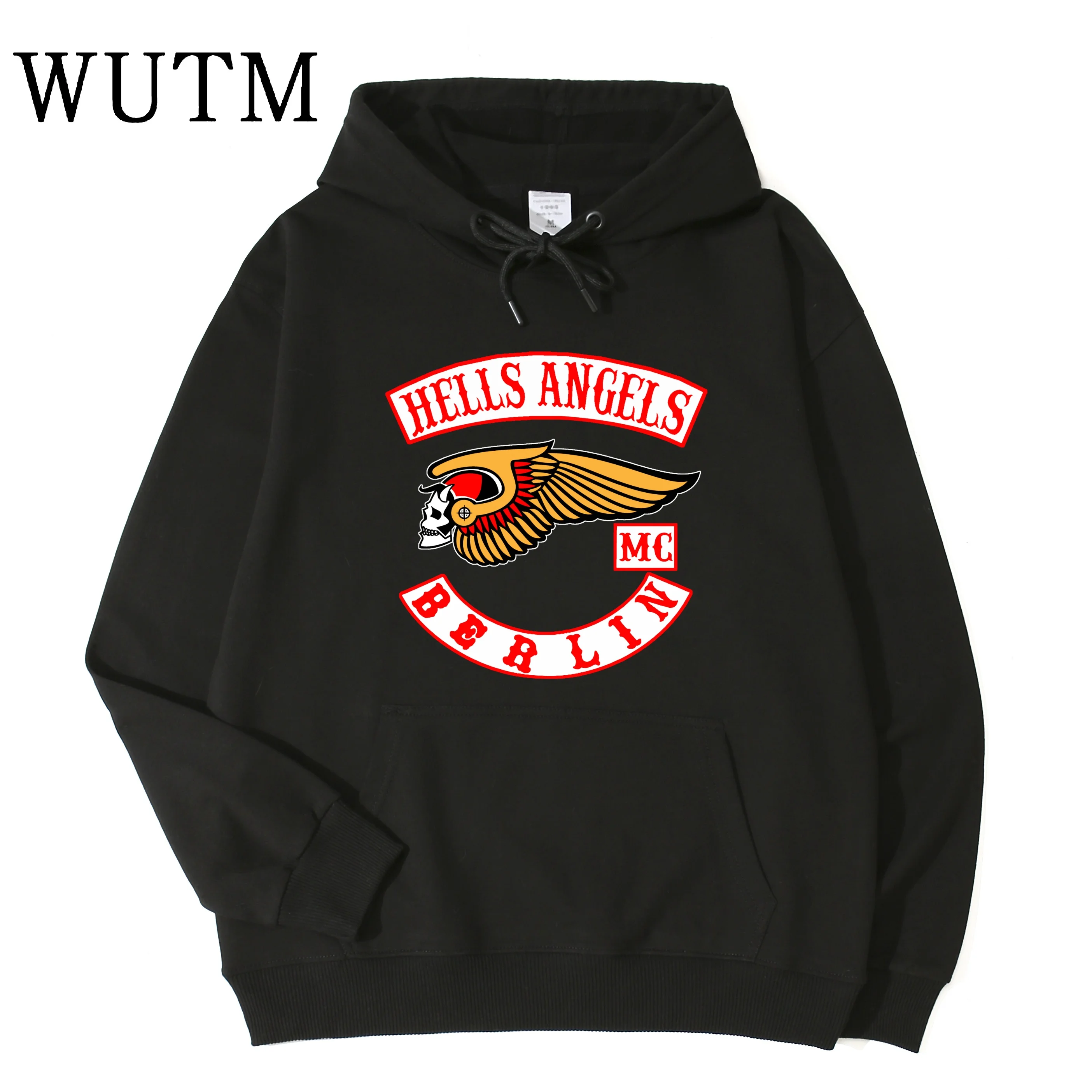هودي Mc Hells Angels Berlin بأكمام طويلة للجنسين