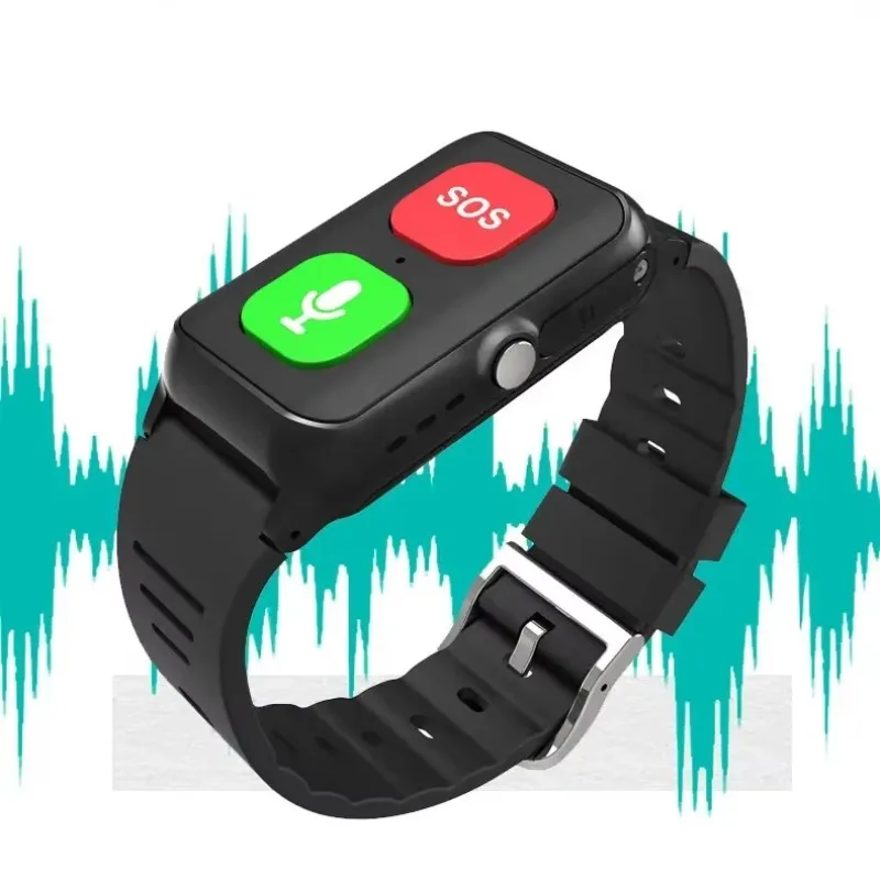 

Best Watch for Elderly 4G Smart Watch No Screen SOS Calling Mini GPS Watch Detect Health and Heart Beat