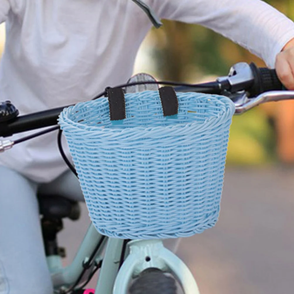 4 Pairs Bicycle Accessories Bike Straps Cycling Basket Accessory Front Container for Pu Child Kids