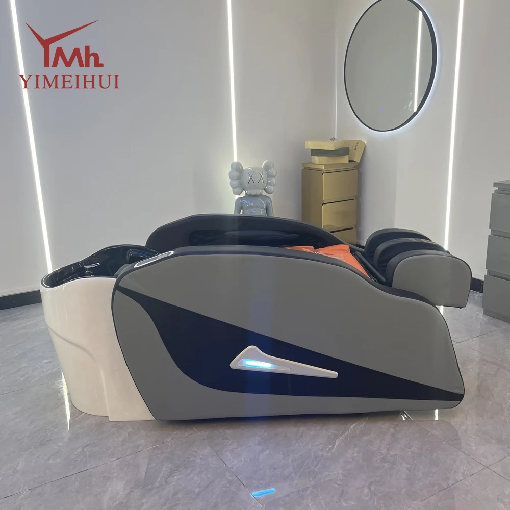 Wastafel Plastik Cuci Rambut Kustom Cuci Rambut Listrik Otomatis Tempat Tidur