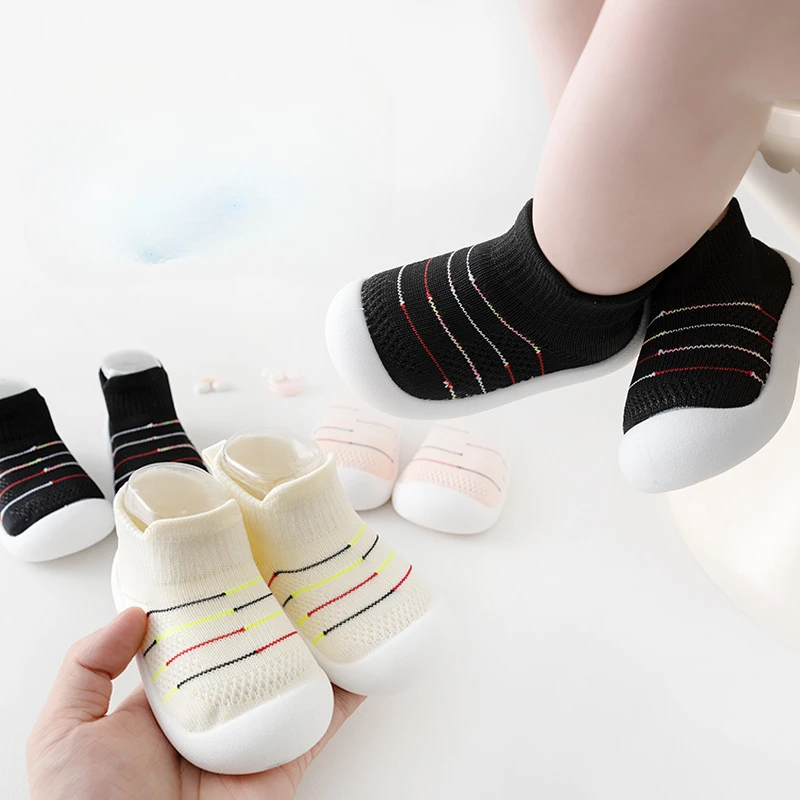 

Детская сетчатая обувь, дышащая, нескользящая, на мягкой подошве, обувь для дома и улицы для мальчиков и девочек