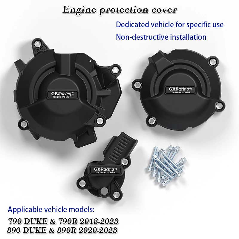 

Motorcycles Engine cover Protection case For KTM 790 DUKE (R) 2018-2023 & 890 DUKE (R) 2020-2023 Engine Covers Protectors