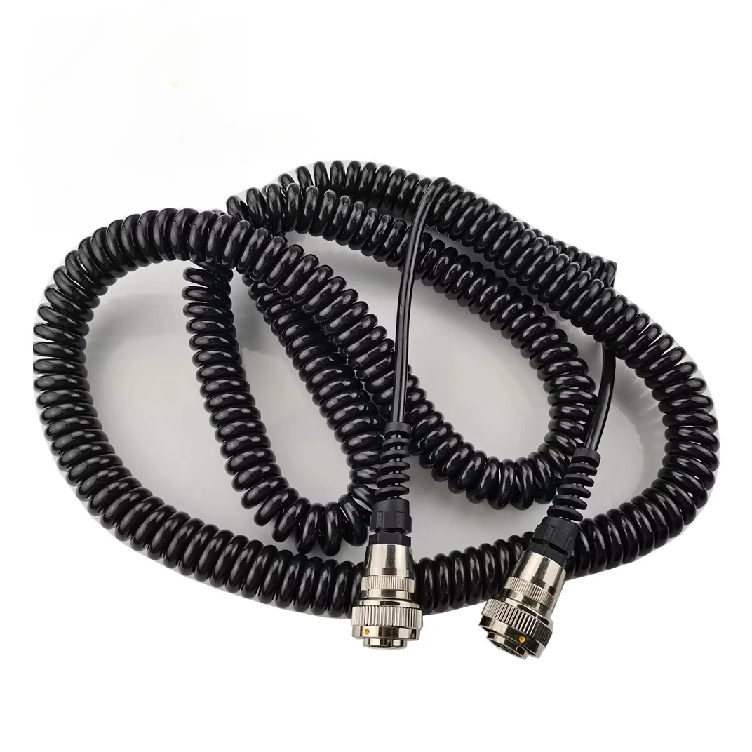 

High Quality Asphalt Paver PN.04-02-02620 7pins-7holes 2M Leveling System Cable