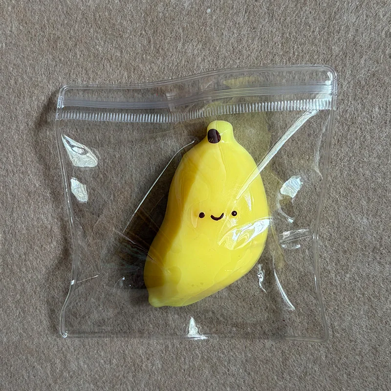 Cute Banana Cartoon Toy Stress Relieving Toy With A Slow Rebounding Feel That Is Very Comfortable To Hold