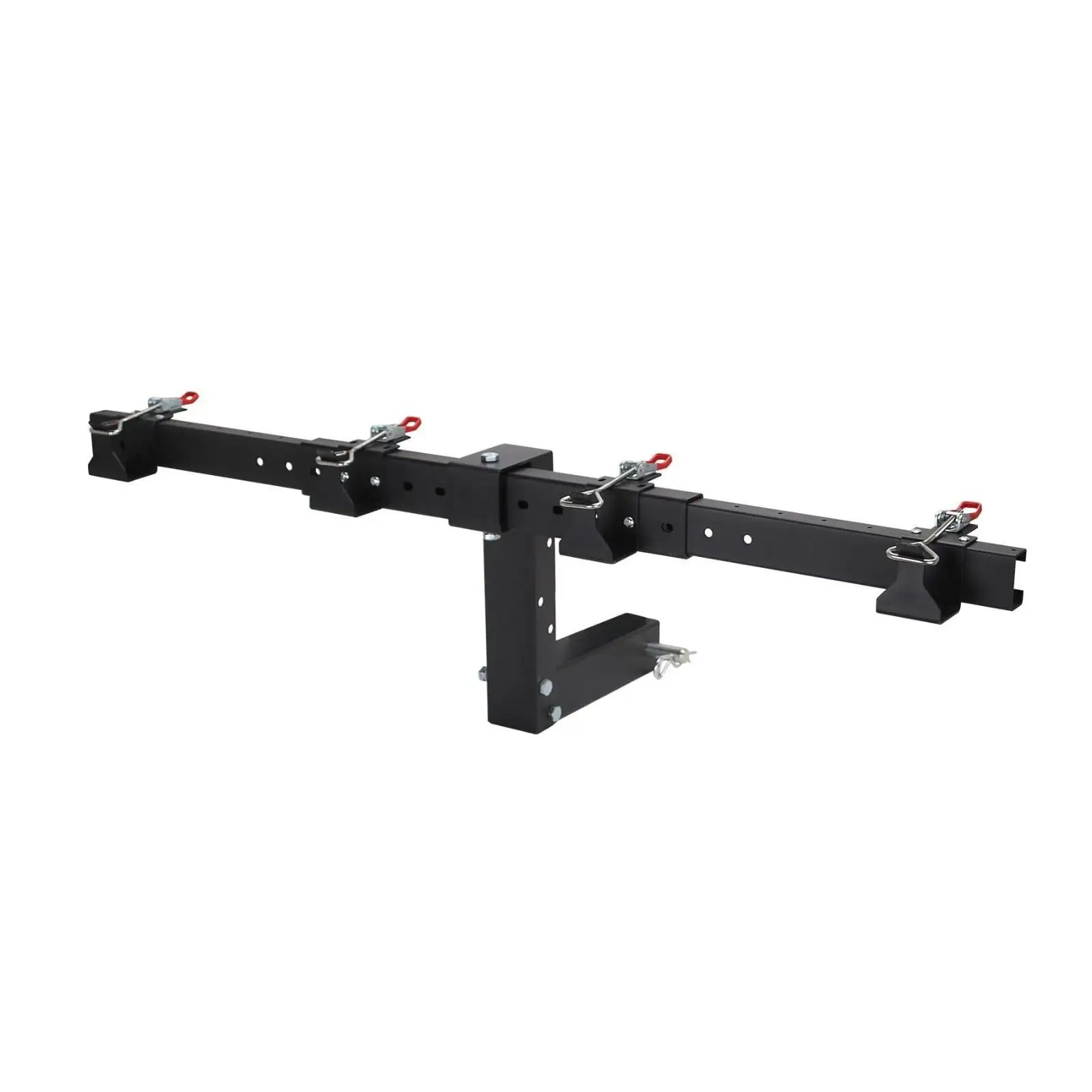 Trash Can Towing Tool with Horizontal Bar and Clamp System for Effortless Bin Pulling