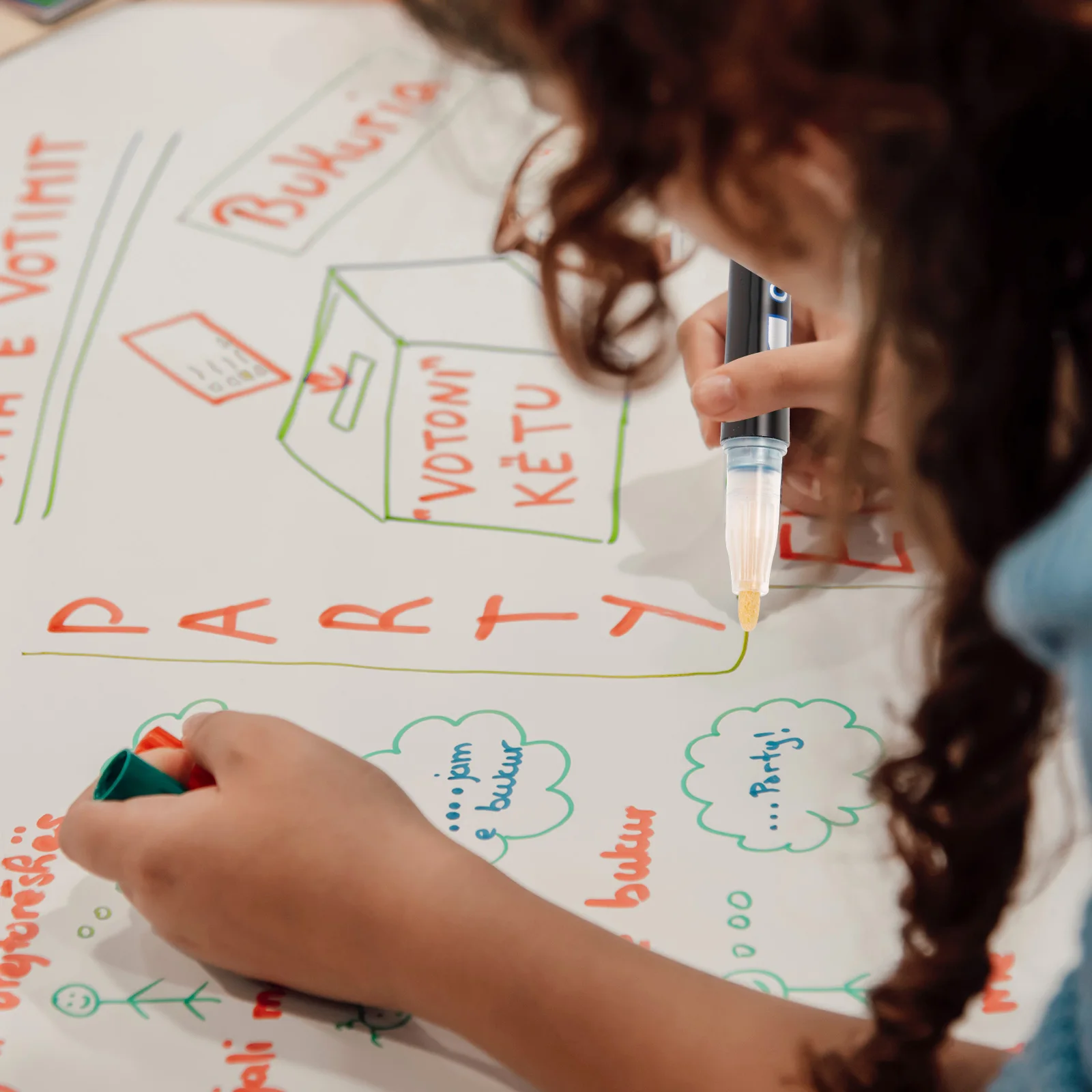 24 قطعة علامات بريق خط مزدوج متعدد الوظائف أقلام تمييز لدراسة الملاحظات الحرف الفنية Diy بها بنفسك اللوازم المكتبية المدرسية