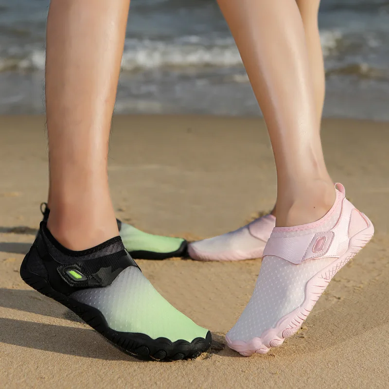 

Rubber Sole Wading shoes, Non-Slip Men Soft Shoe Dive Boots Beach Socks Shoes Swimming shoes
