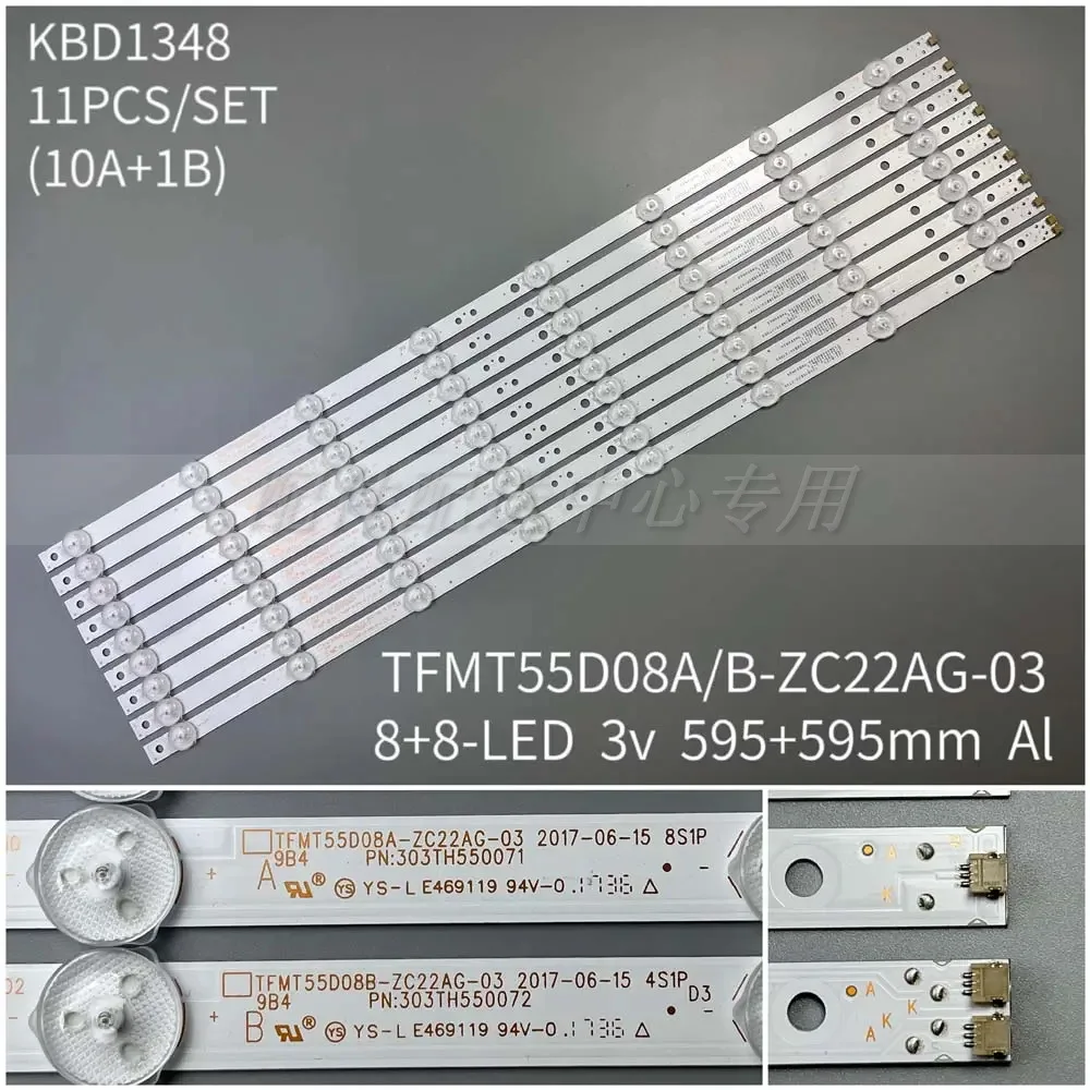 

Лента светодиодной подсветки для TFMT55D08A-ZC22AG-03 TFMT55D08B-ZC22AG-03 303TH 550071 E 469119
