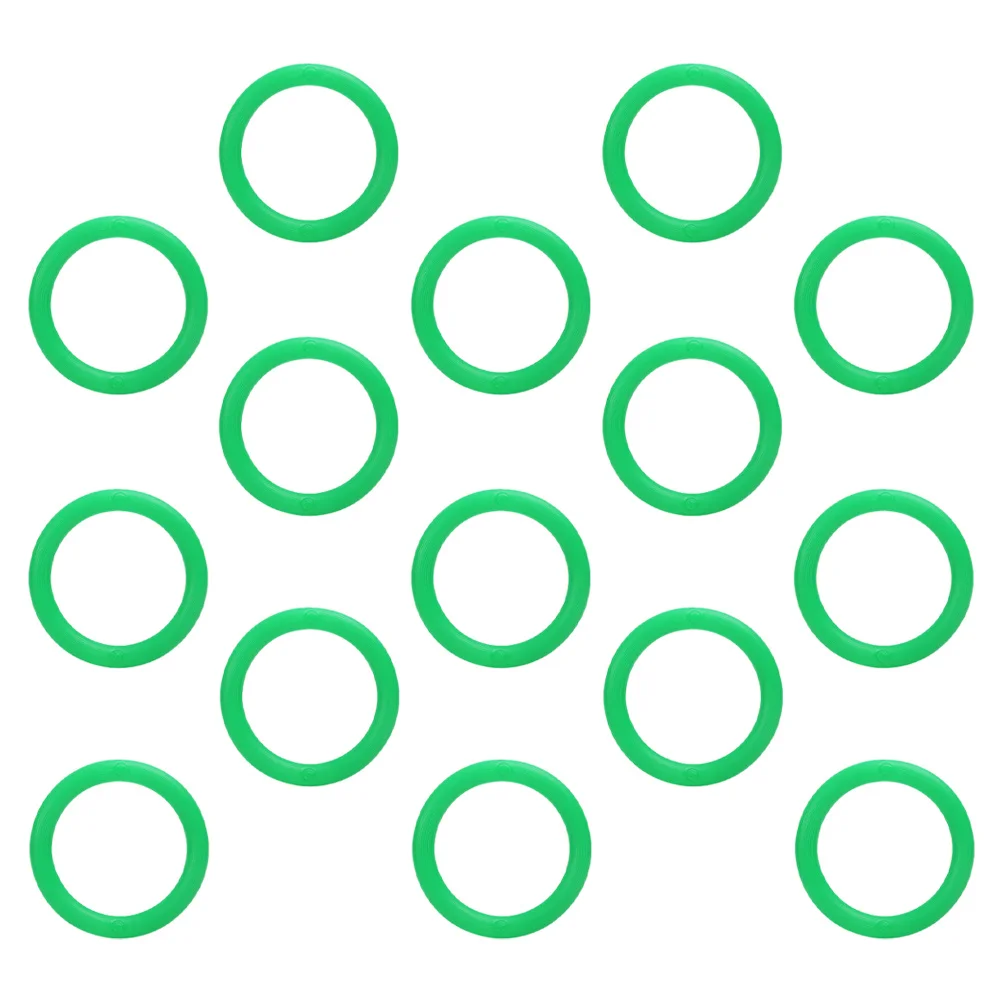 

15Pcs Fruit Display Ring 15Cm Round Watermelon Stand Firm ABS Multi-Use Non-Slip Base for Home Picnic Supermarket Fruit Fixing