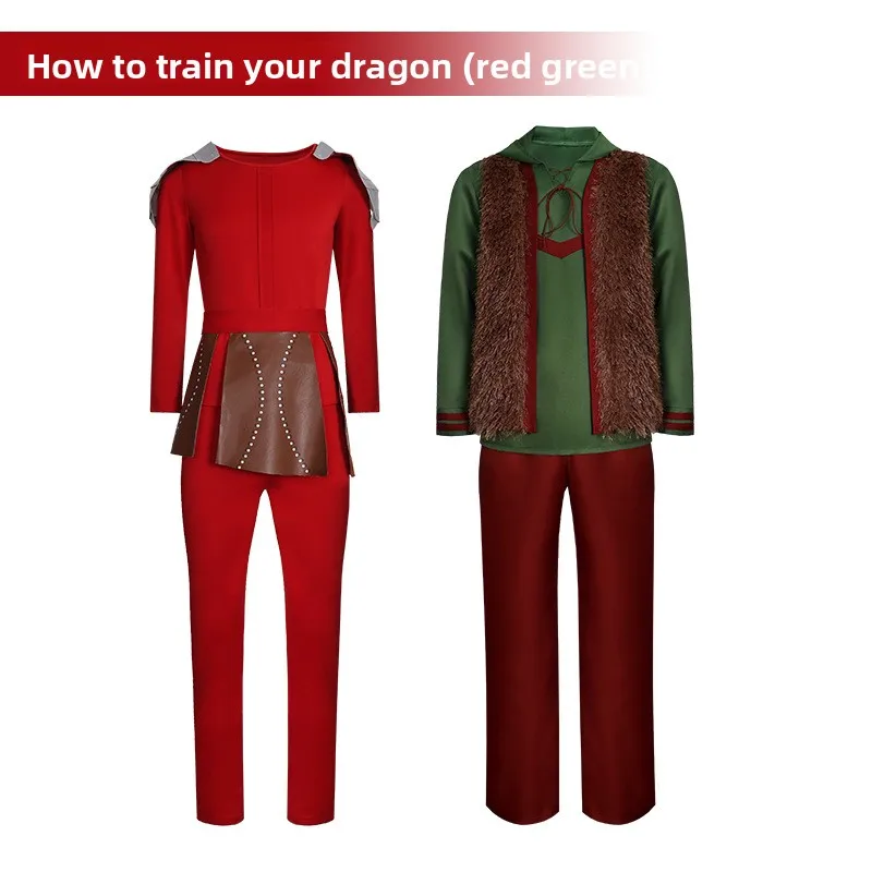 

Cartoon How To Train Your Gragon Hiccup Horrendous Haddock Cosplay Costume Boys Birthday Halloween Party Costume