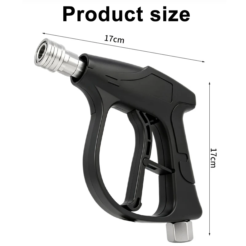 Pressure Washer Short Gun with Trigger Lock 1/4
