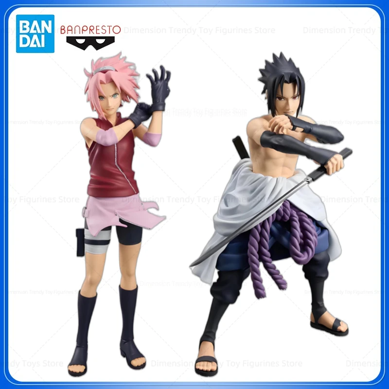 

В наличии: Оригинальная фигурка Bandai Banpresto Grandista по аниме Naruto: Shippūden — Учиха Саске, Харуно Сакура. Модель, игрушка, подарок DT.