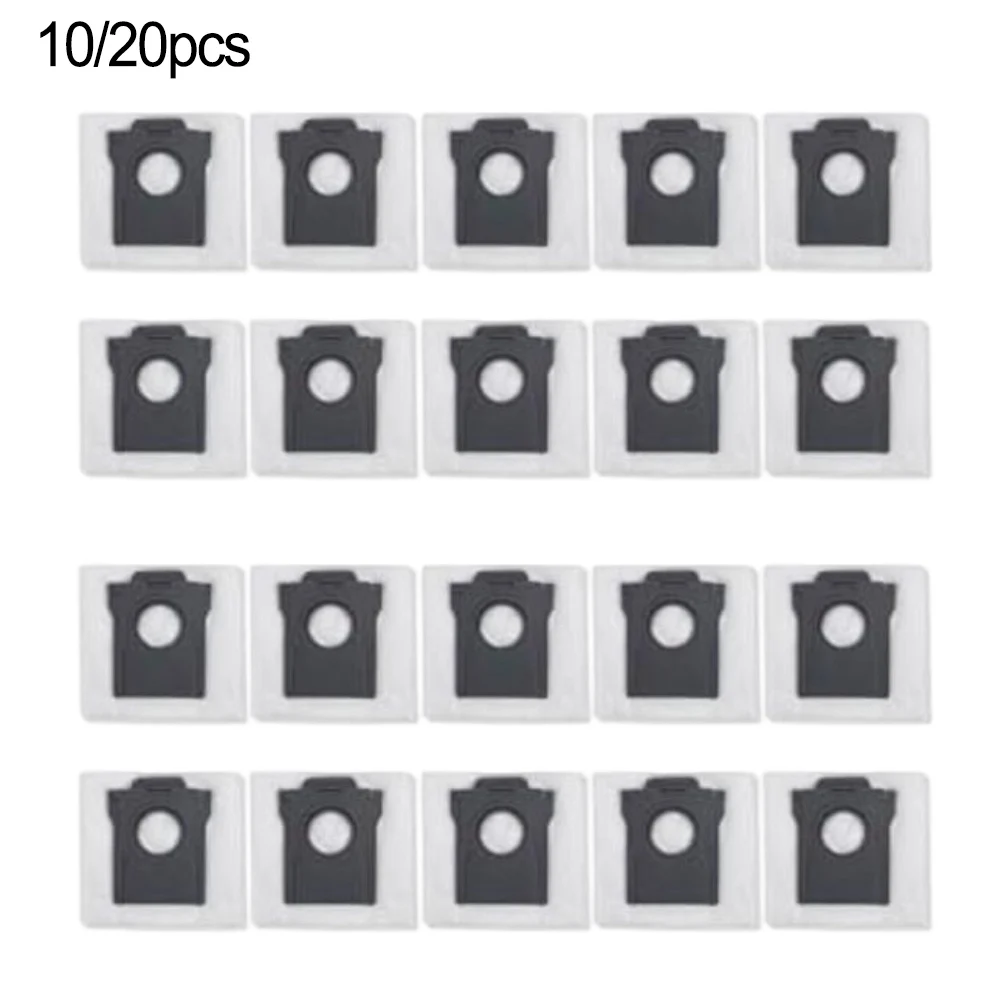 10/20pcs Robot Vacuum Cleaner Dust Bag Accessories For Dreame For Mova E30Ultra Robot Vacuum Cleaner Value Pack