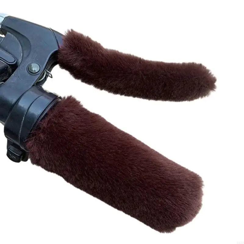 

R53D Upgraded Handlebar Covers Winter Warm Handlebar Gloves Thicken Handlebar Covers