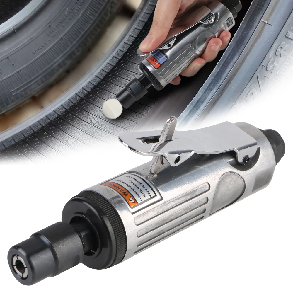 Motorcycle Tire Care Supplies Pneumatic Die Grinder Air Grinder Mill Engraving Tools Grinding Polishing Machine 25000RPM Grinder