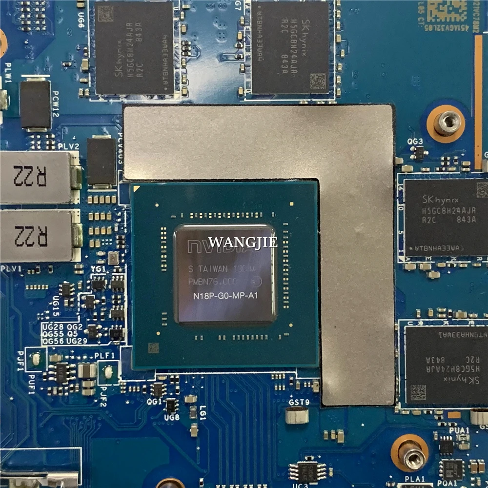 L59771-601 FPC72 LA-H491P ل HP Omen 5 PLUS 17-CB 17T-CB اللوحة الأم للكمبيوتر المحمول SRFCR i5-9300H CPU GTX 1650 4GB 100% تم اختبارها بالكامل