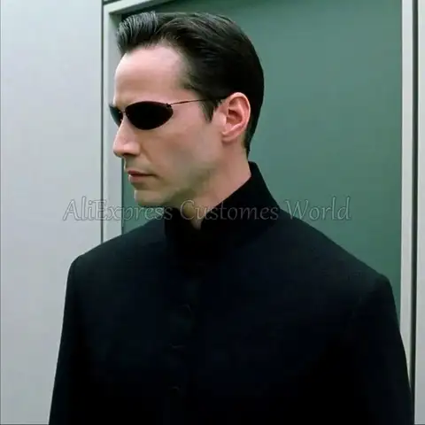 Movie Matrix Neo Cosplay Costume Anime Neo Cos Black Coat Windbreaker Uniform Outfit Halloween Carnival Party Suit For Men