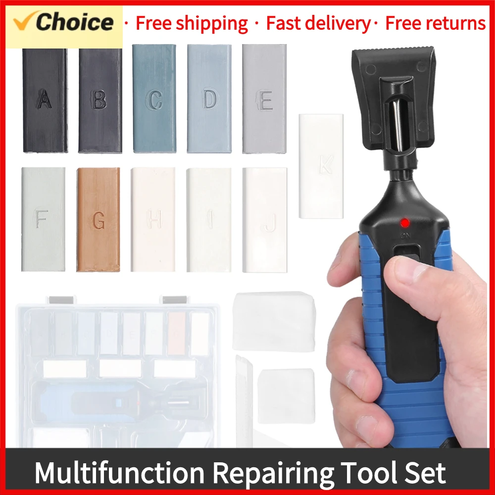 Ceramic Tile Repairing Tool /Floor Repair Set DIY Repair Tool Home Tools Repairing Crack Fill Tile Surface Repairing Tool Set