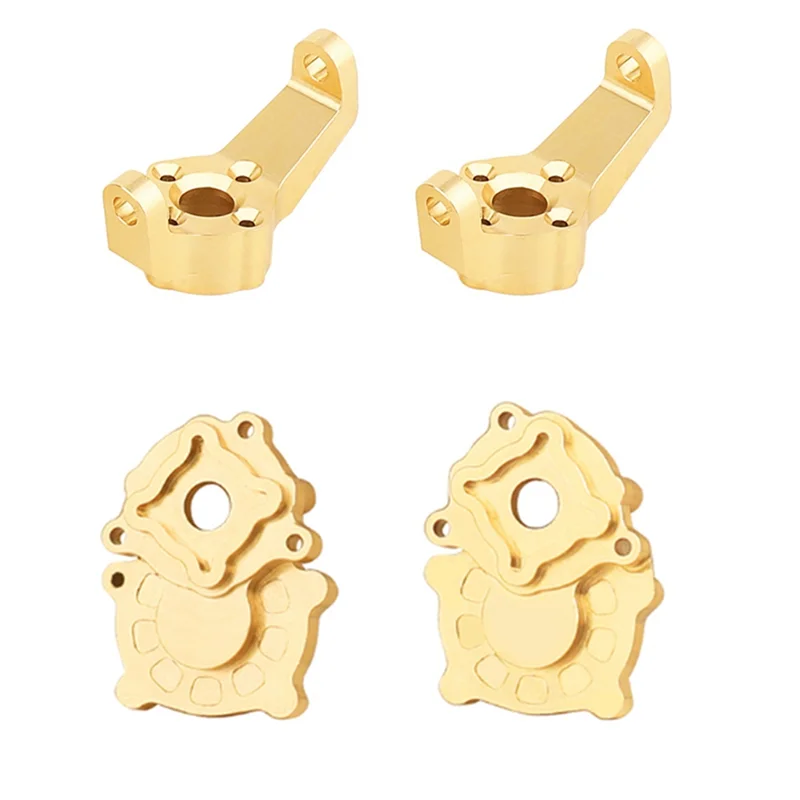 

2Piece Brass Axle Counterweight Replacement Parts For Crossrc EMOX 1/8 RC Crawler Car