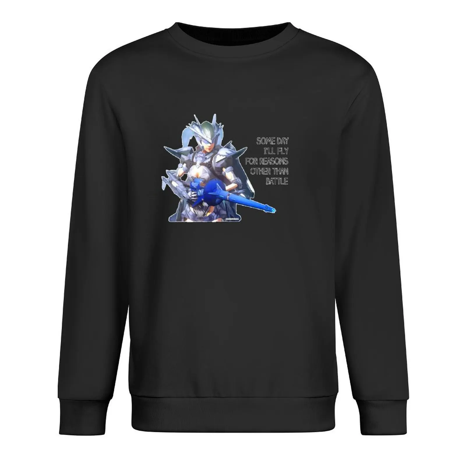 

Earth Defense Force Wing Diver Some day I'll fly for reasons other than battle EDF Pullover mens clothes sweatshirt men