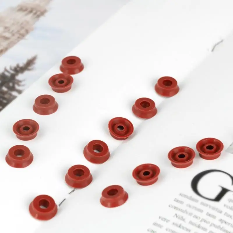 F92F 10pcs ปะเก็นซิลิโคนสำหรับเครื่องชงกาแฟทนต่ออุณหภูมิสูง o แหวน o