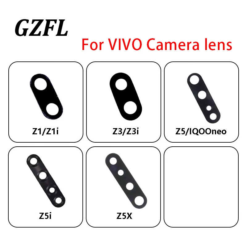 

Rear Back Camera Glass Lens, Replacement Part, VIVO Z1, Z3, Z5, Z5i, Z5X, Z6, Adhesive Glue