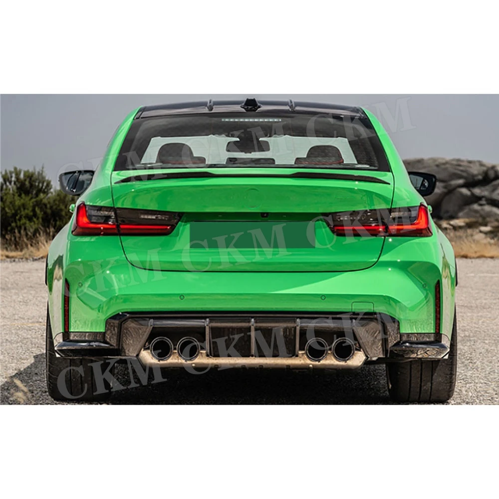 

Rear Bumper Diffuser Lip Spoiler for BMW G80 M3 G82 G83 M4 2021+ Car ABS Bumper Diffuser Guard Body Kits Accessories