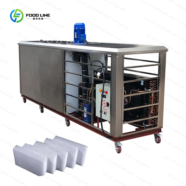 

Industrial 5t Ice Block Machine 1 Ton Brine Block Ice Maker Customized Ice Block Making Machine Factory Direct Sales