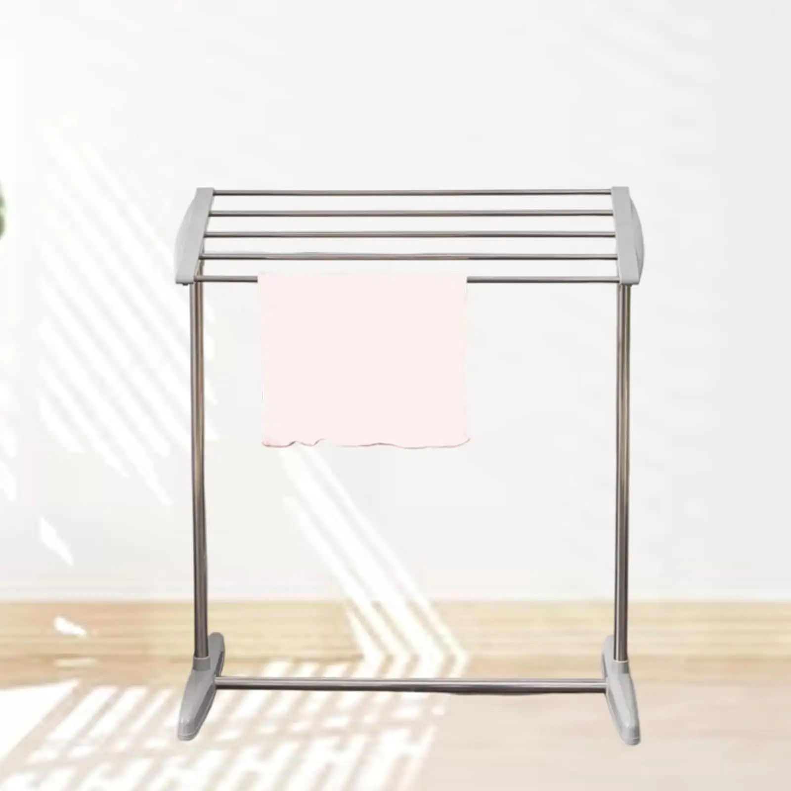 

Clothes Drying Rack Freestanding Heavy Duty for Balcony Bedroom Bathroom