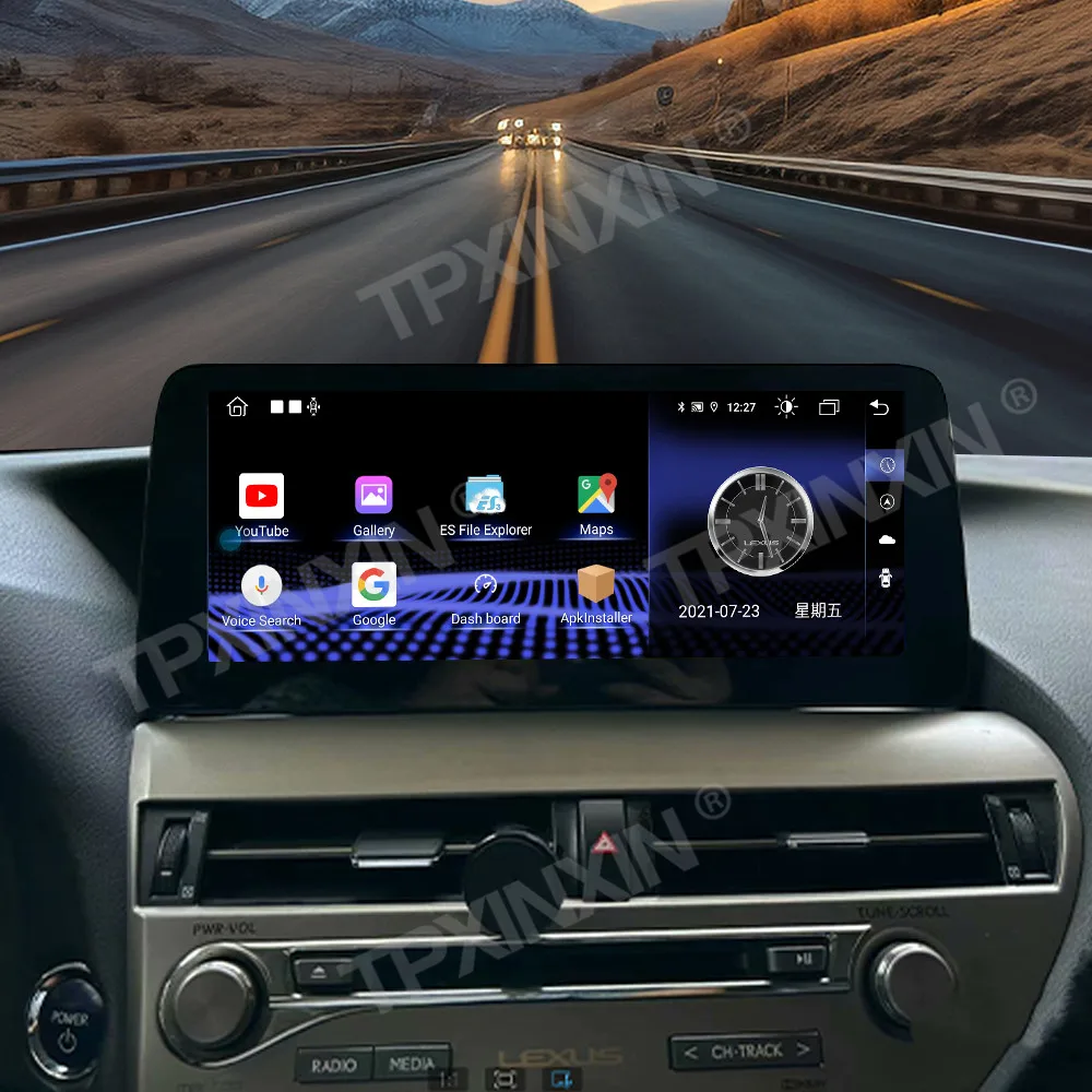 Compatible With Left And Right Driving Car Radio For Lexus RX 2009-2015 Car Multimedia Video Player Stereo Auto GPS Carplay Unit