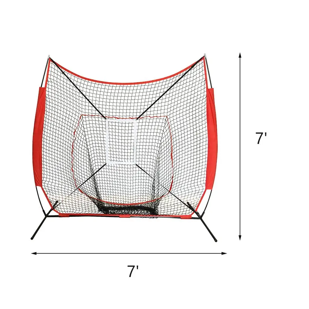 Baseball Softball Practice Net Strike Zone Hitting Batting Pitching