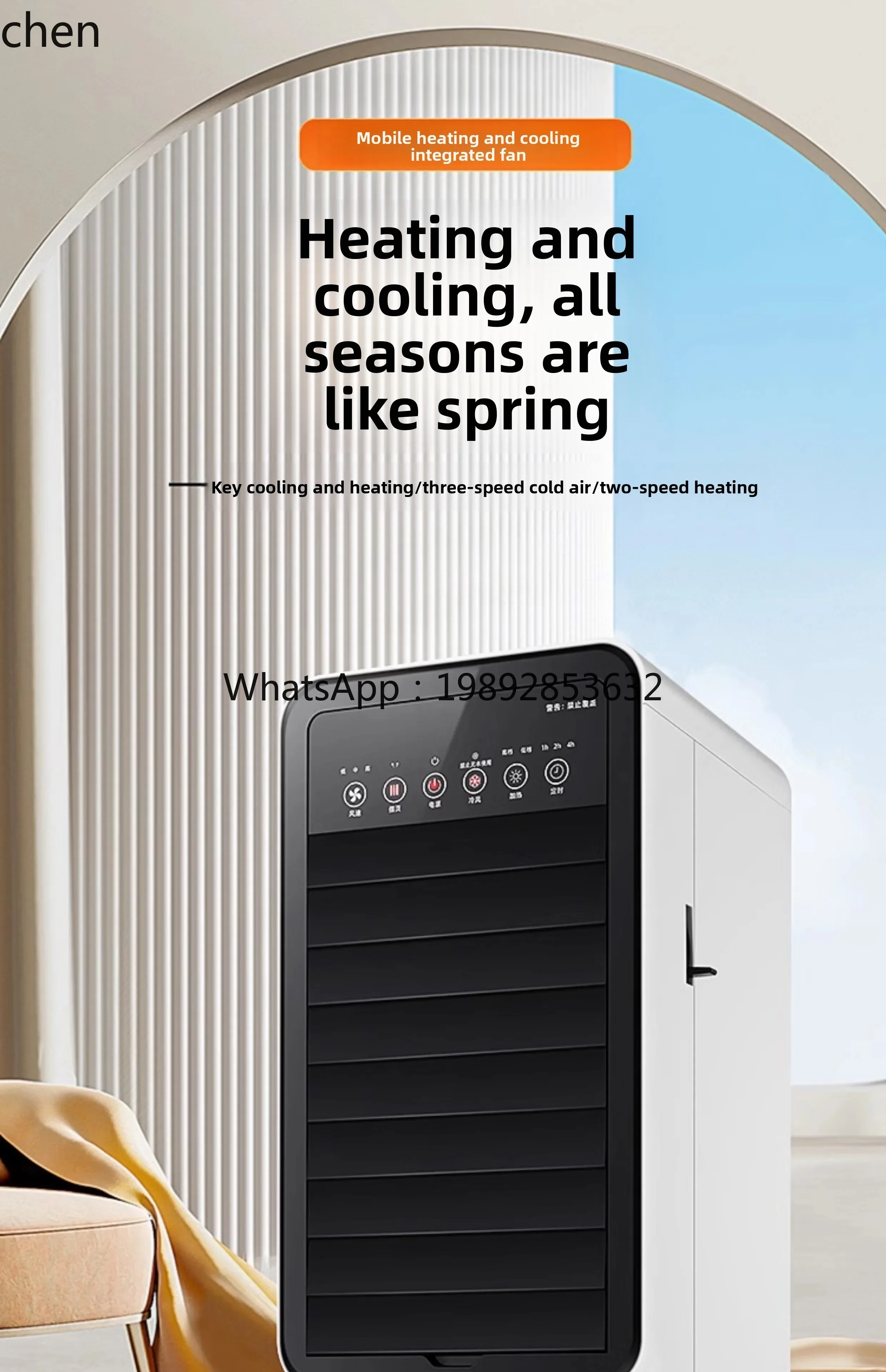 cc25air conditioner heater air cooler integrated small air conditioner cooling fan