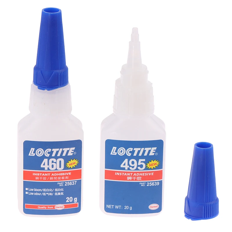 Super Colle Loctite 460 495 Adhésive, 20g, Type de Colle de Réparation Instantanée, Auto-Adhésive
