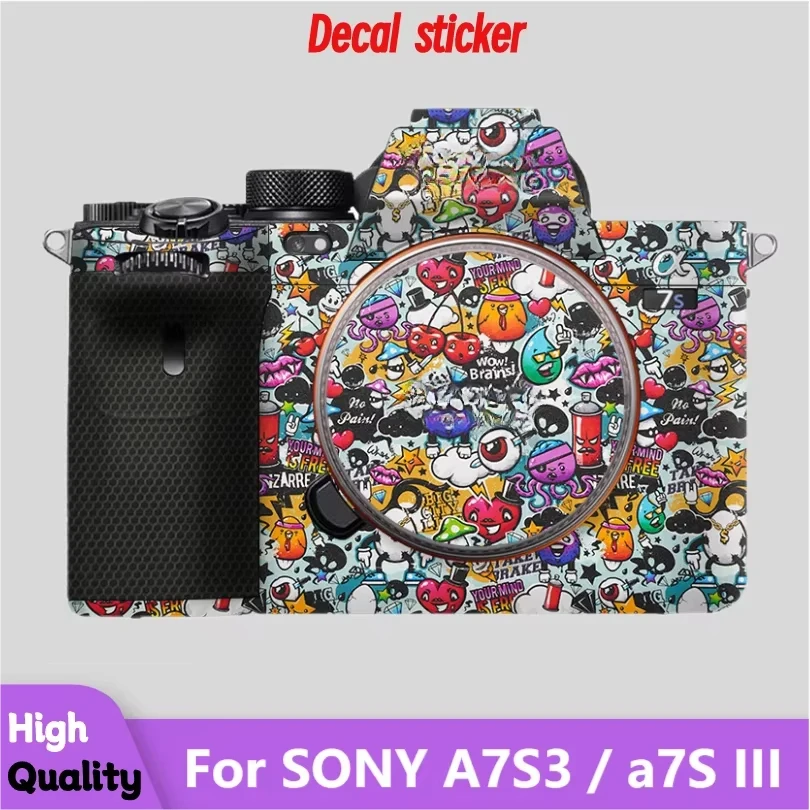 ソニー-a7s3-a7s-iii-デカールスキンビニールラップフィルムカメラボディ保護ステッカーアンチスクラッチプロテクターコート