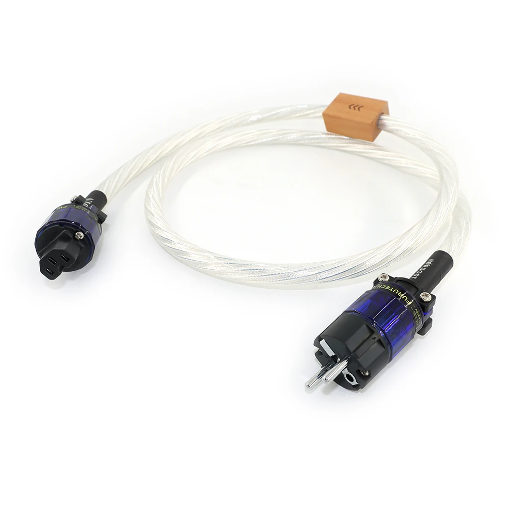 High Quality Nordost Odin Sterling 7N  silver Plated Power Cable  With FURUTECH EU/US/UK Power Plug