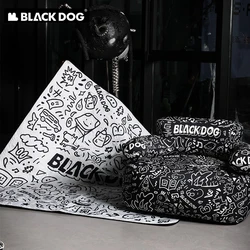 Blackdog Outdoor Picnic Mat Thickened Moisture-proof Mat Graffiti Tide Cool Fashion Ultra-Light Waterproof Camping Mat Portable