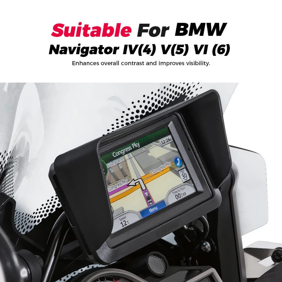アクセサリー  Motorrad Navigator VI For BMW Navigator VI (6) Motorcycle GPS Navigator Sunshade Visor