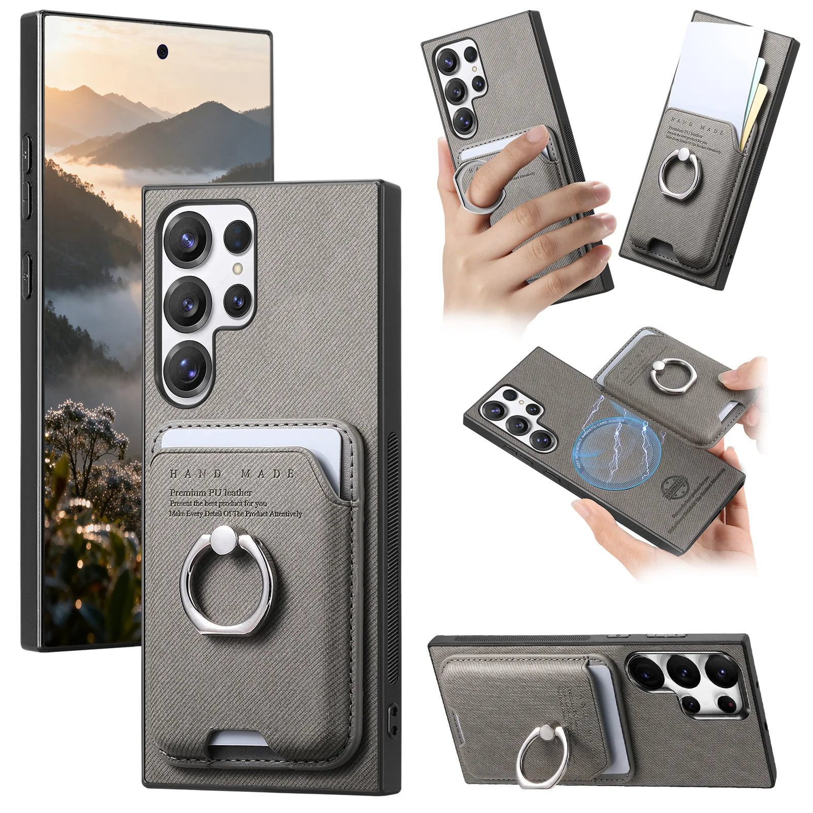 Für Samsung S26 Ultra S25 Rand S24 S23 S22 Plus S21 FE Telefon Fall Abnehmbare Leder Galaxy A17 A07 A06 A56 A36 A26 A16 A06 4G – Detail 16