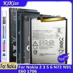 Battery BL-5C BL-4C HE338 BLD-3 BL-4CT HE319 HE330 BL-5B BLC-2 BLB-2 HE321 HE336 HE316 HE317 For Nokia 2 3 5 6 N72 N91 E60 1706