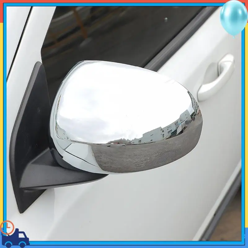 

A90Q-Car Rearview Mirror Cover Cap Trim Decoration For Jeep Compass 2008-2016 Exterior Accessories