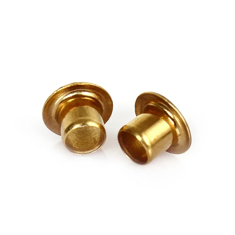 

Brass Metal Eyelets Hollow Rivet Nut Copper Through Hole Rivet Grommets 0.9 1.3 1.5 2 2.3 2.5 3 3.5 4 5 6mm Copper Hollow Rivet