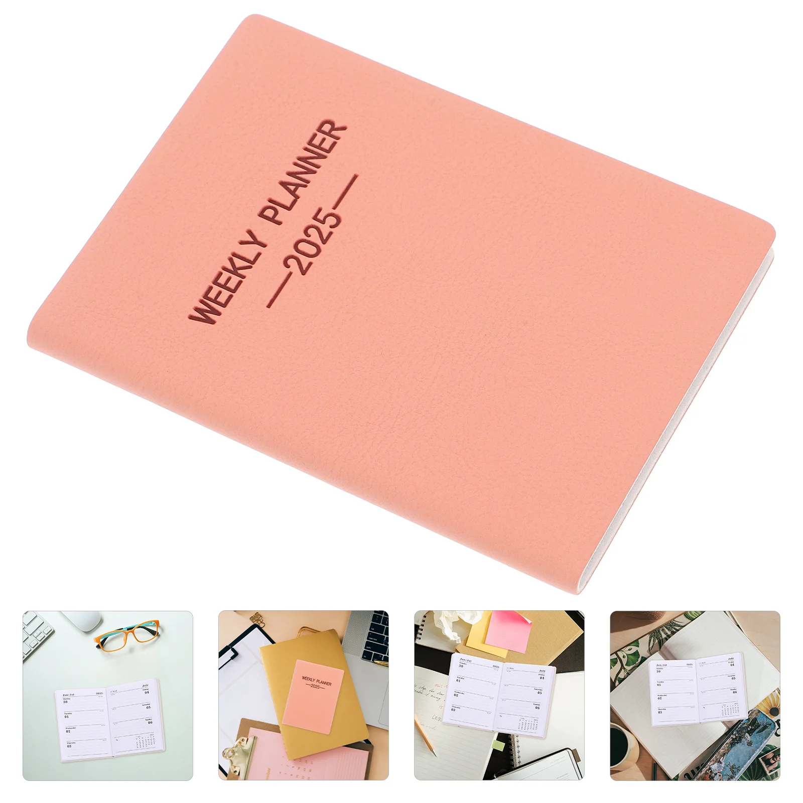 2025 Mini Planners Home School Essentials Note Book Calendar Pocket Hardcover Monthly