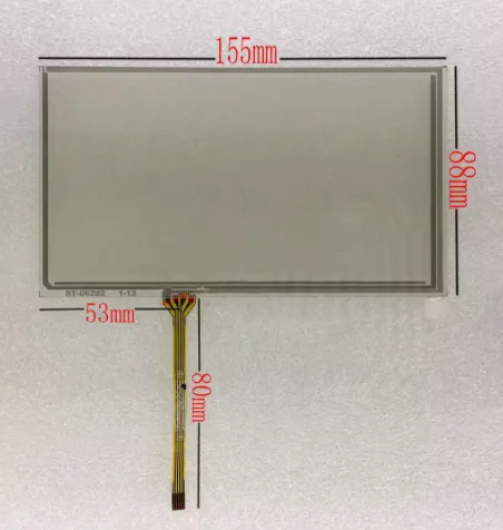 

6.2 inch resistive touch screen 155*88 four-wire ST06202