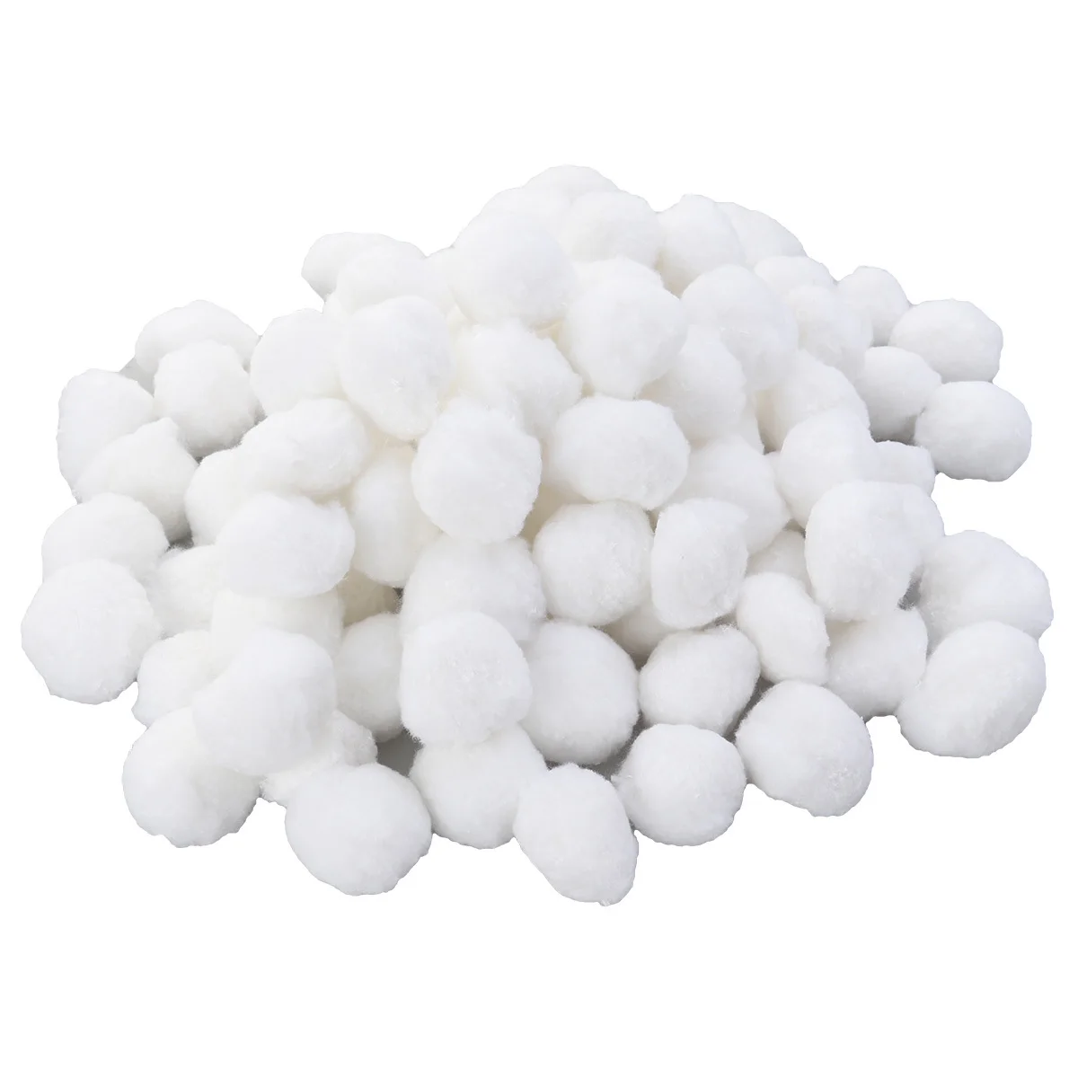 

500g White Water Filter Media Ball 40mm Fish Tank Filtration Tool Portable Lightweight Efficient Purifier for Aquarium Swimming